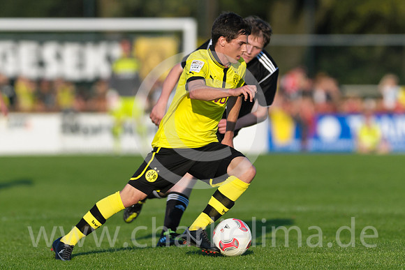 Preußen Borghorst - Borussia Dortmund am 04. September 2012 in Steinfurt-Borghorst._787