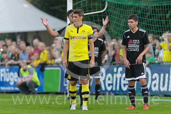 Preußen Borghorst - Borussia Dortmund am 04. September 2012 in Steinfurt-Borghorst._807