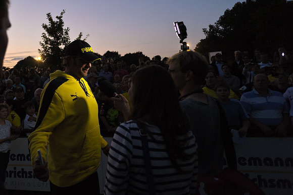 Preußen Borghorst - Borussia Dortmund (04.09.2012 in Steinfurt-Borghorst)